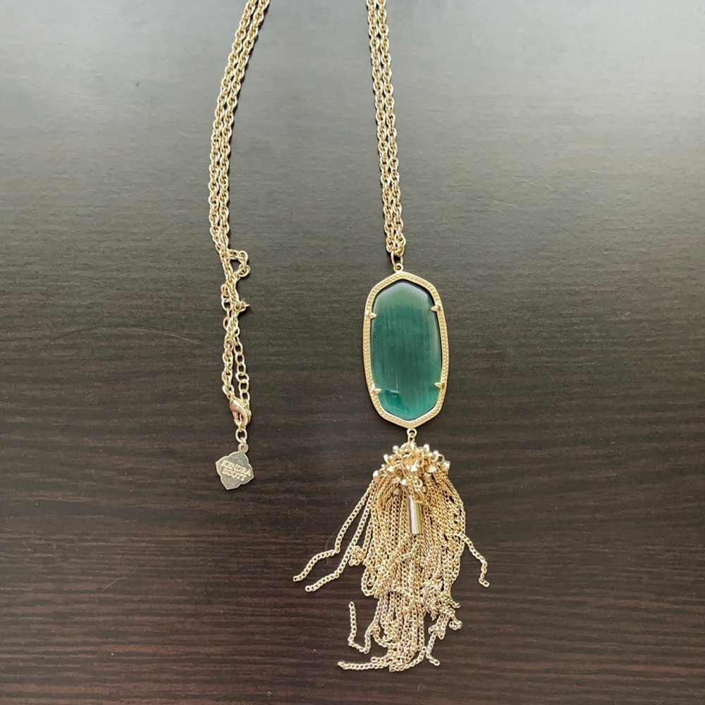 Kendra Scott Rayne - Emerald & Gold
